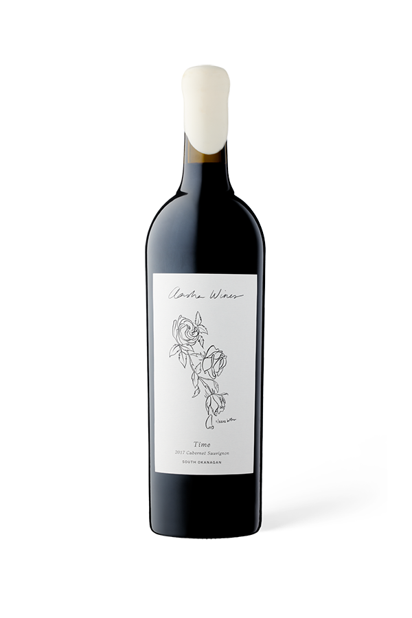 Aasha Wines - 2017 Cabernet Sauvignon - Time - Front of wine bottle