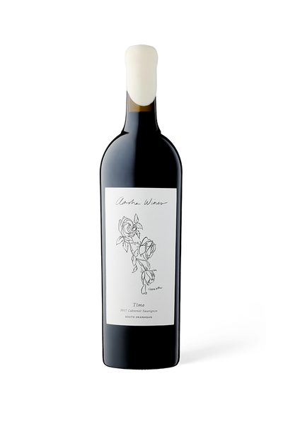 Aasha Wines - 2017 Cabernet Sauvignon - Time - Front of wine bottle