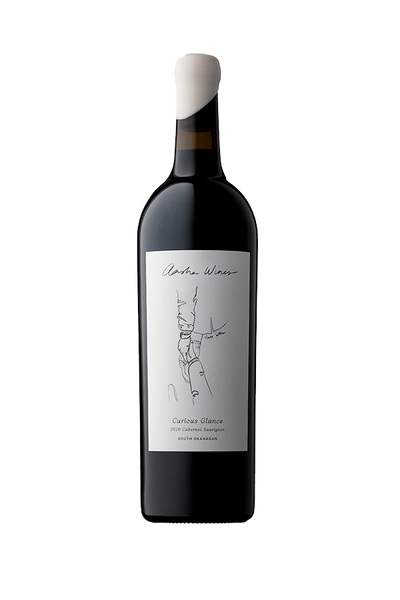 Aasha Wines - 2016 Cabernet Sauvignon - Curious Glance - Front of wine bottle